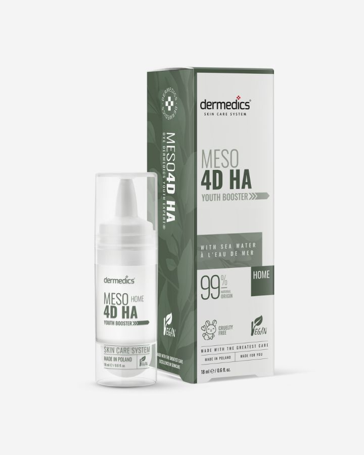 Dermedics Meso 4D HA Home 18 ml sérum de mesoterapia em casa com ácido hialurónico, com embalagem