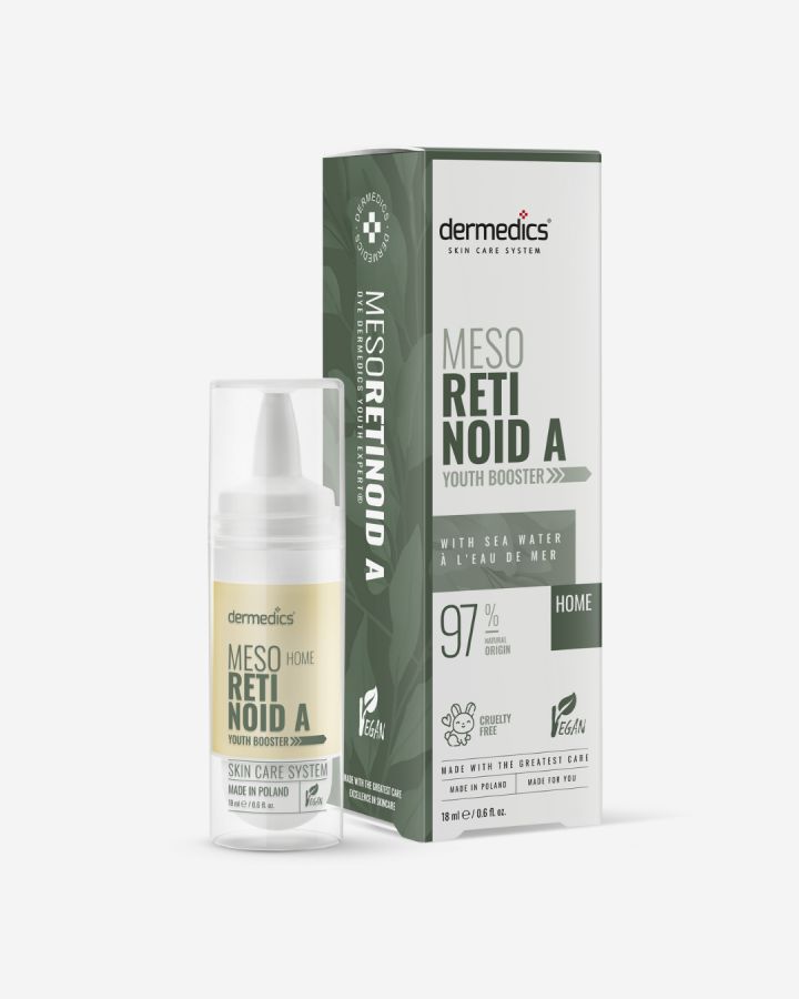 Dermedics Meso RETINOID A Home 18 ml sérum de mesoterapia em casa com retinoide, com embalagem