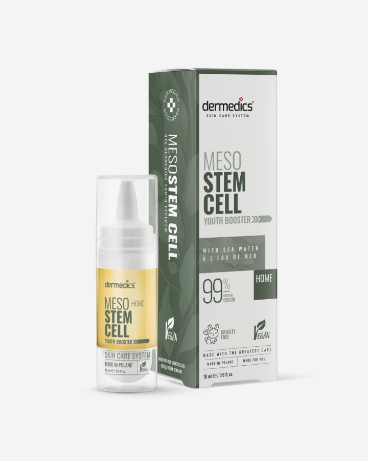 Dermedics Meso STEM CELL Home 18 ml sérum de mesoterapia em casa com células estaminais vegetais, com embalagem