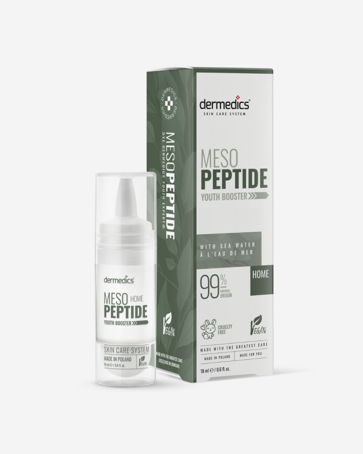 Dermedics Meso PEPTIDE Home 18 ml sérum de mesoterapia em casa com péptidos, com embalagem