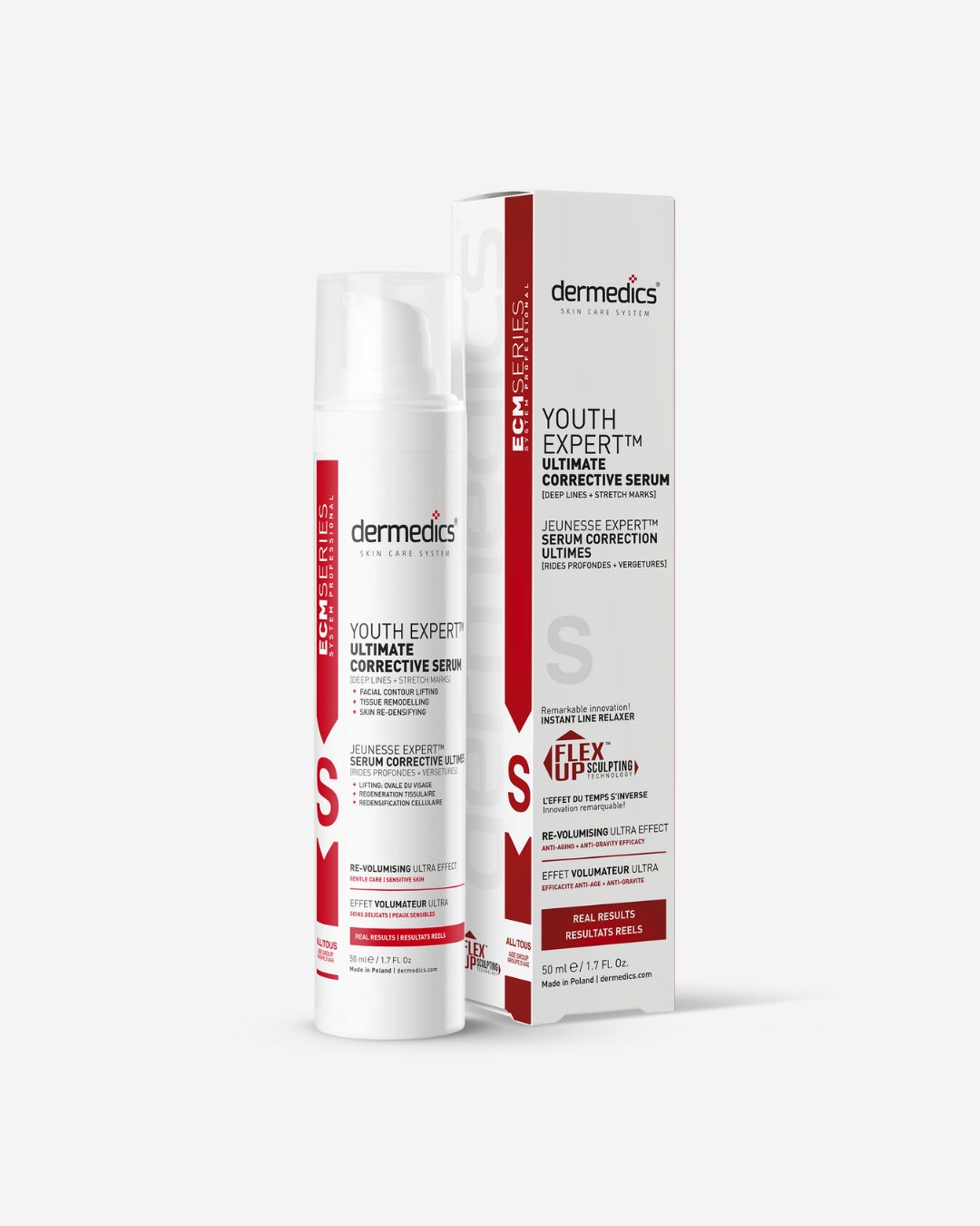 Dermedics ECM Sérum 50 ml sérum de relleno para arrugas profundas y estrías