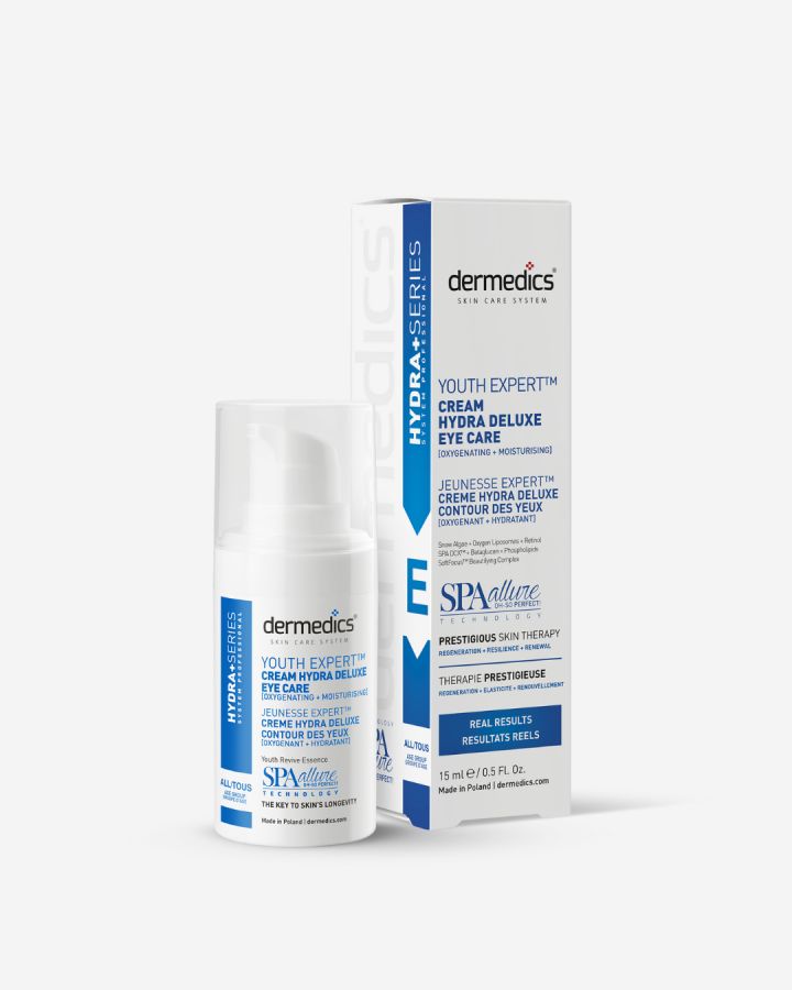 Dermedics® Skincare HYDRA Eye Cream – Hydra Deluxe eye cream for hydration and dehydrated skin around the eyes