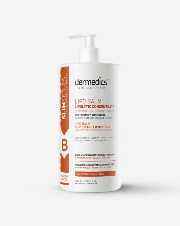 Dermedics Lipo Balm 1000 ml professional contouring wrap concentrate