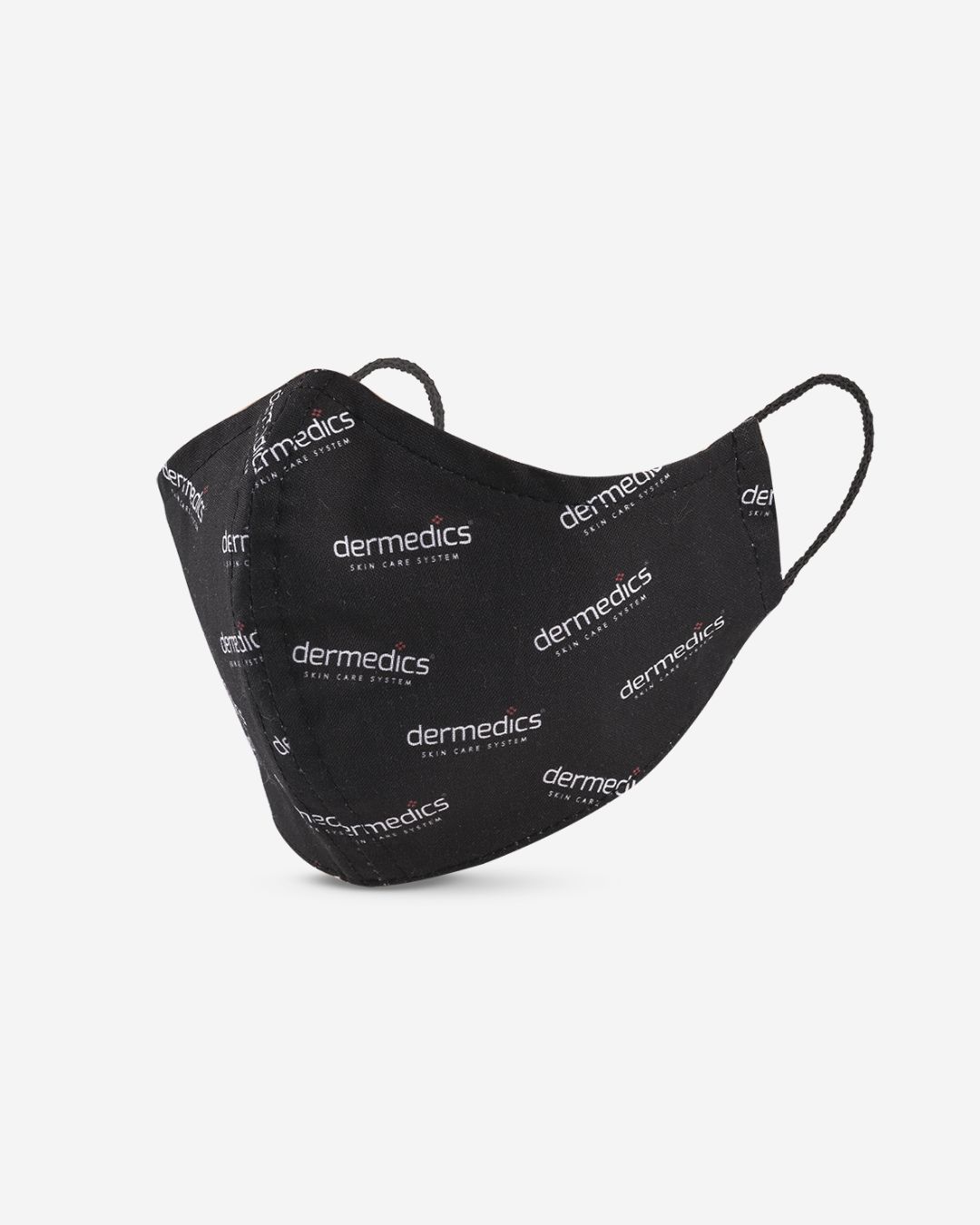 máscara de algodão reutilizável Dermedics preta – imagem do produto 1