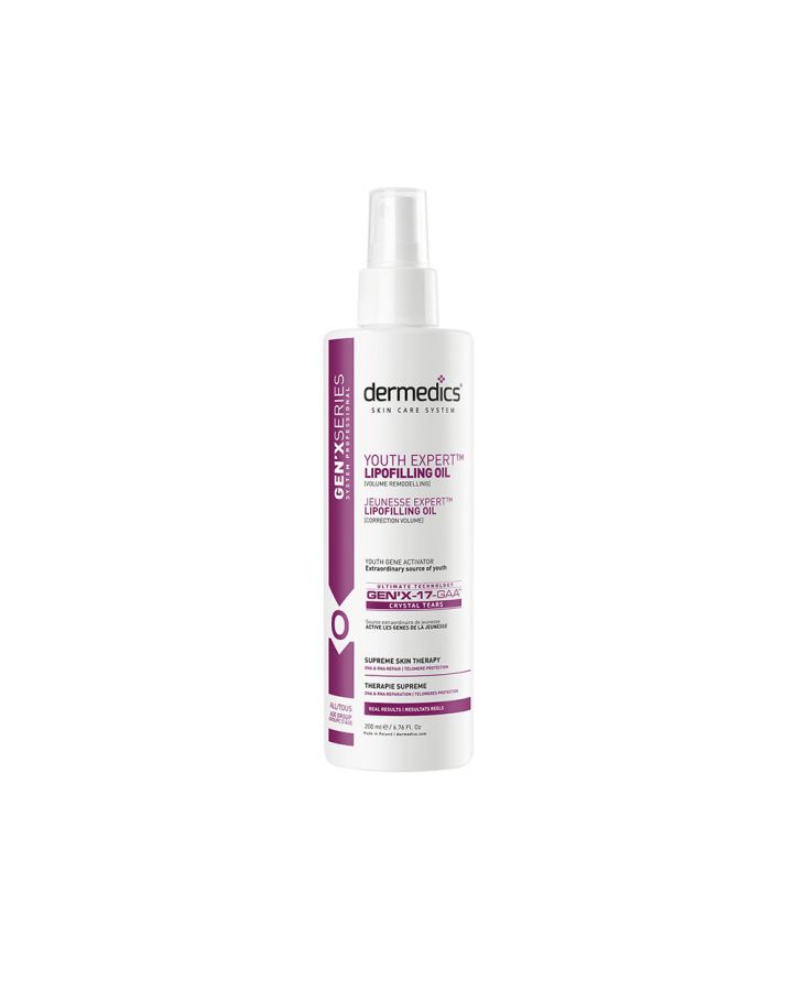 Dermedics GEN’X Oil, aceite lipofilling antiedad para rostro y cuerpo 200 ml