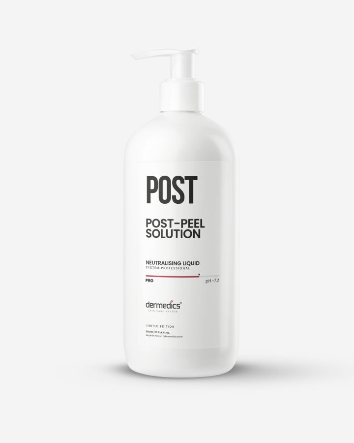 Dermedics Post-Peel Neutralising Liquid 500 ml neutralizante profesional para peeling con dosificador